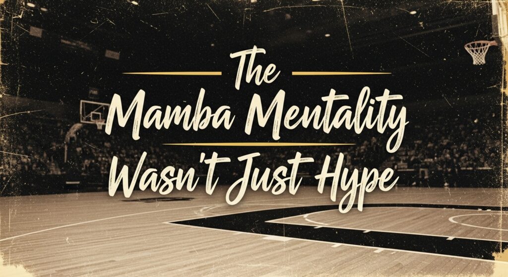 The Mamba Mentality Wasn’t Just Hype