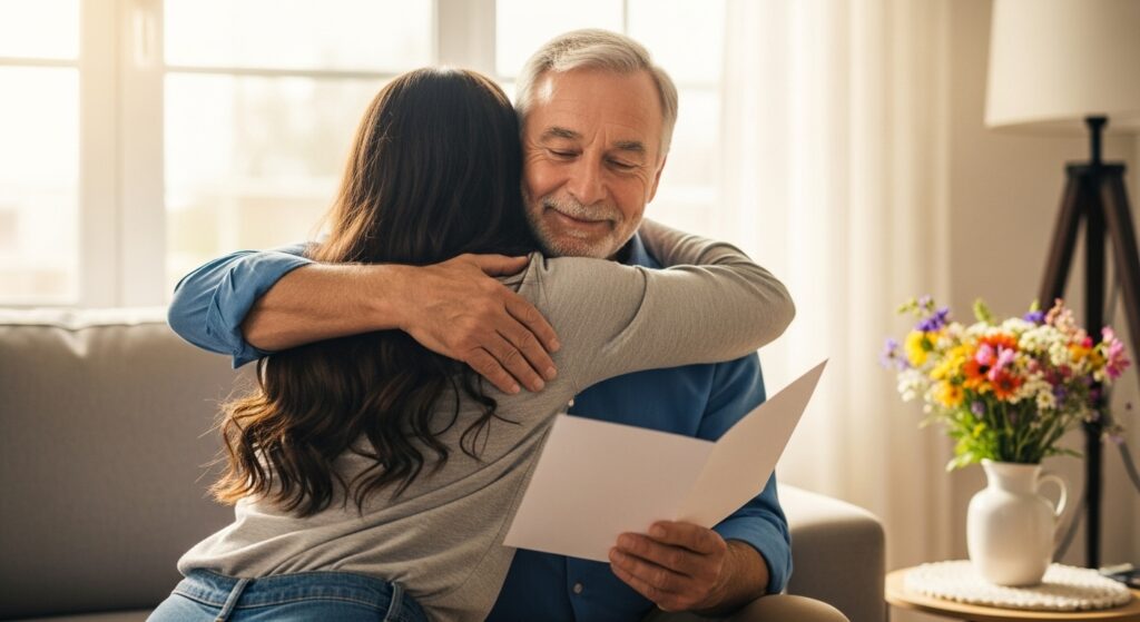 Father’s Day card message ideas from daughter