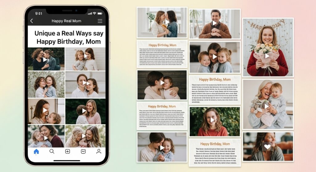 Unique & Real Ways to Say Happy Birthday, Mom