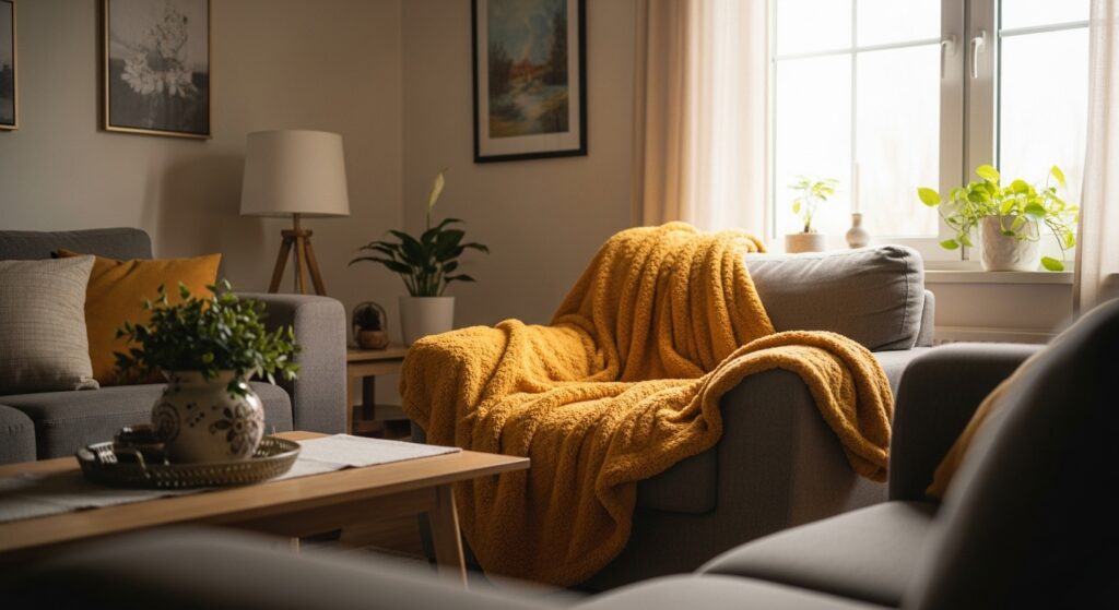 Cozy home gift for woman who has everything.