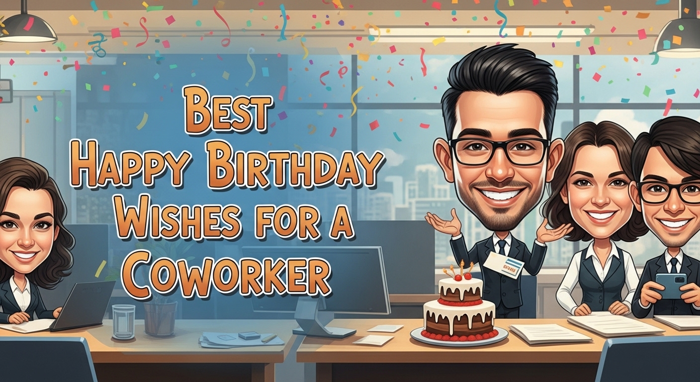 happy birthday wishes for coworker