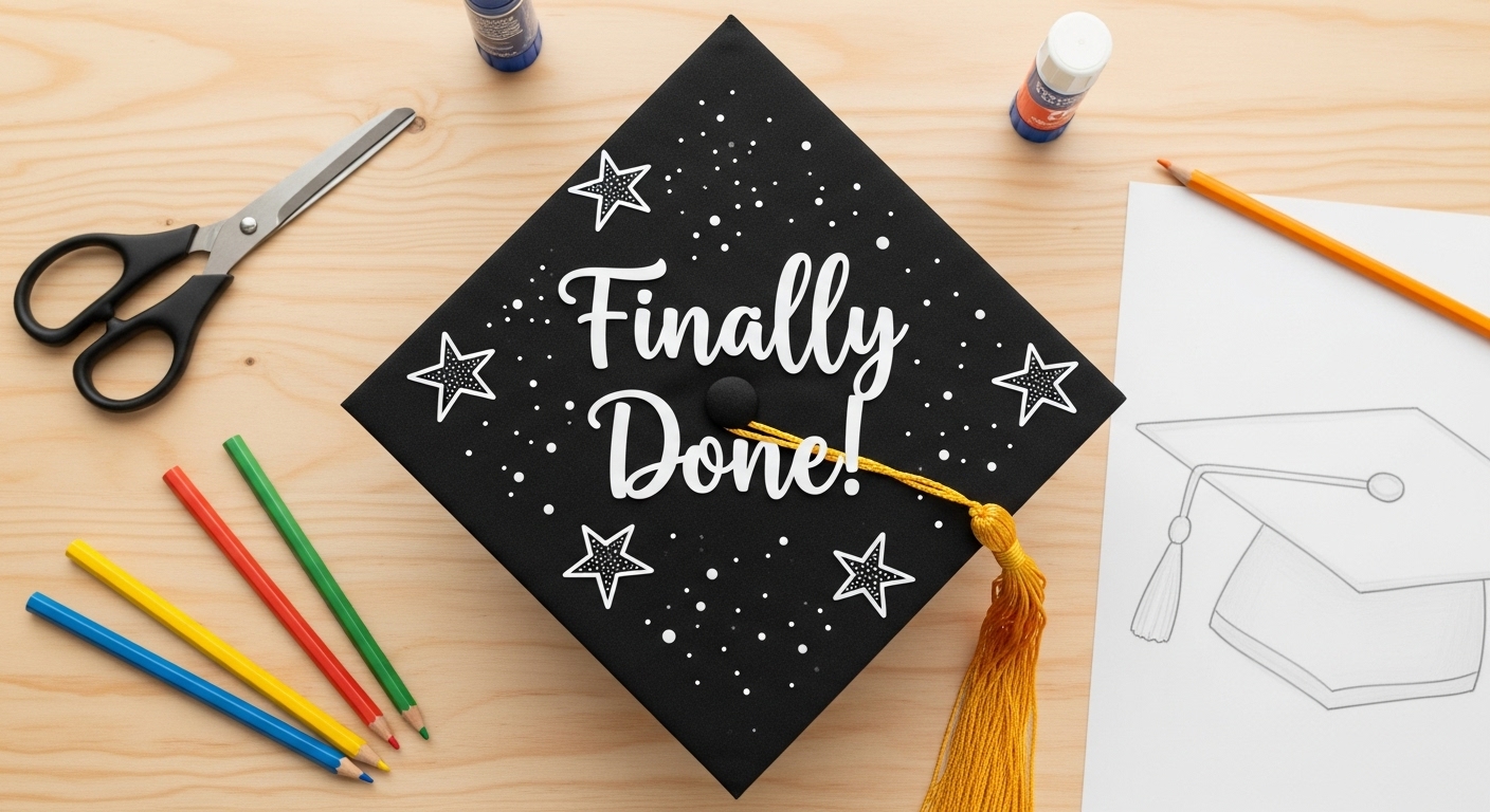 graduation cap decoration