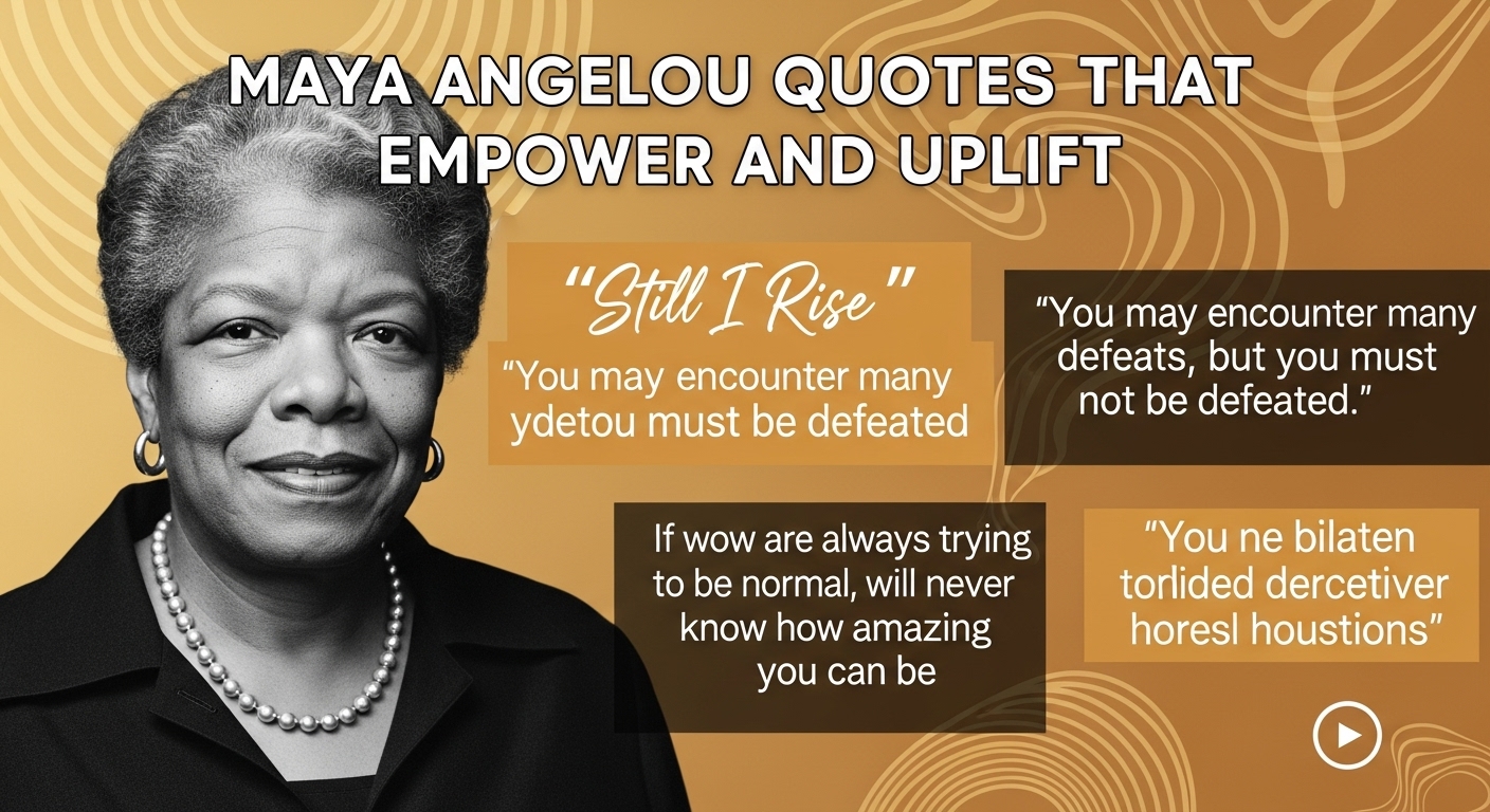 maya angelou quotes
