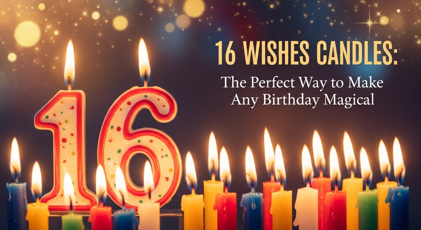 16 wishes candles