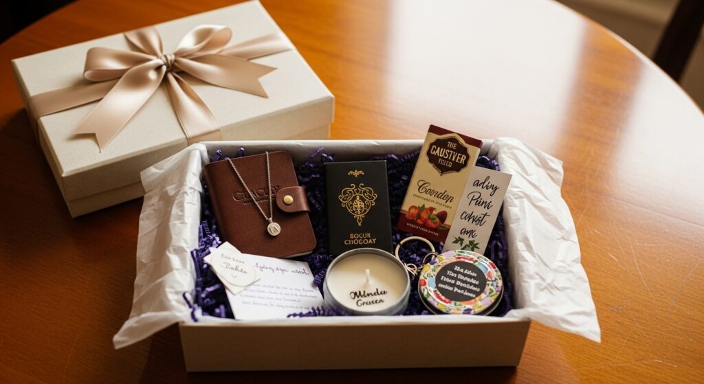 Budget-friendly gift box for husband