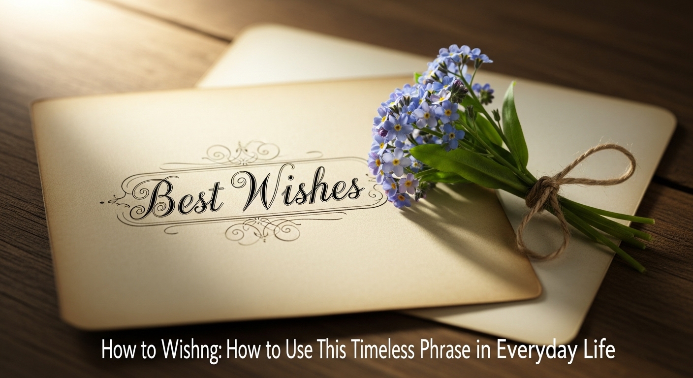 Best Wishes Meaning: How to Use This Timeless Phrase in Everyday Life
